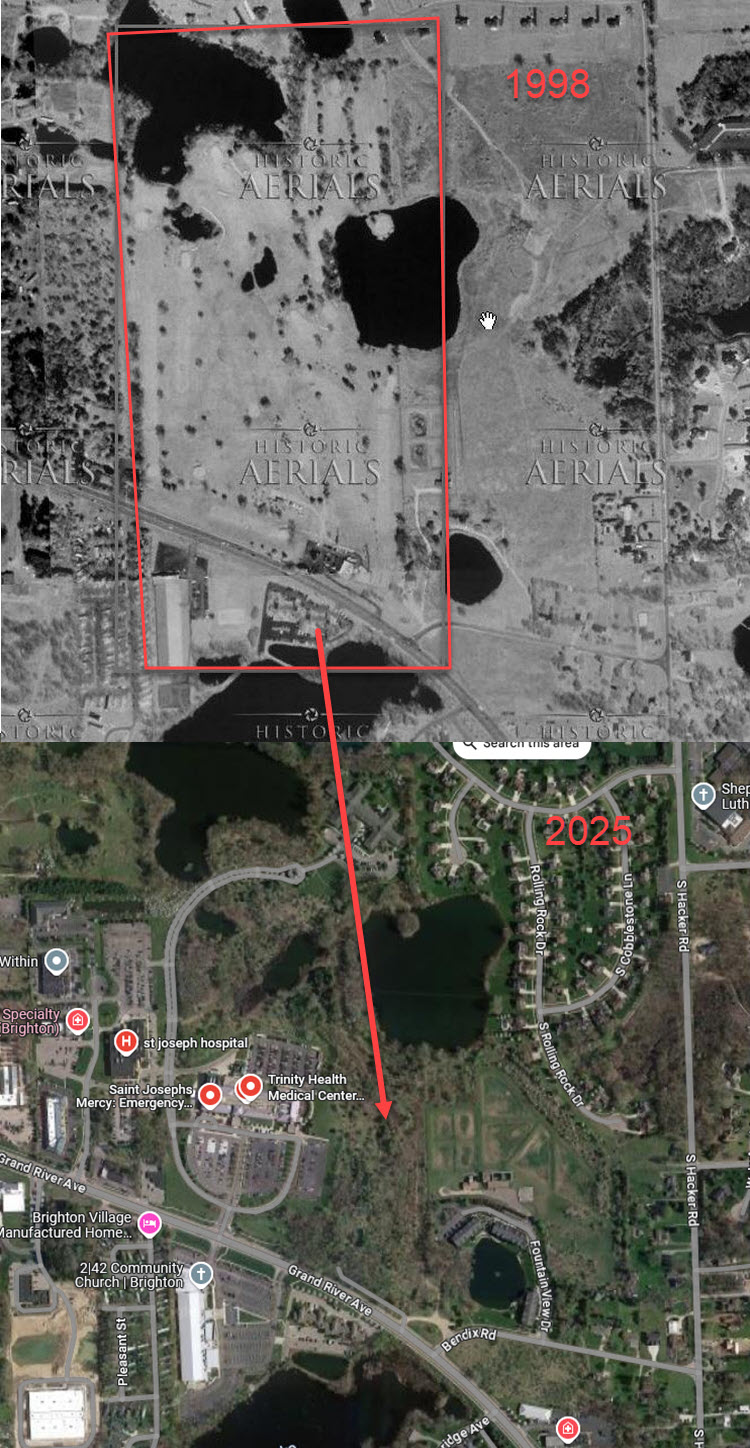 Woodlands Golf Course - Then Vs Now